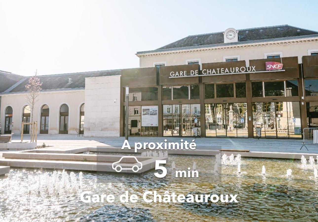 Le Haussmann ⸱ Stationnement Gratuit ⸱ Fibre Apartment Deols Exterior photo